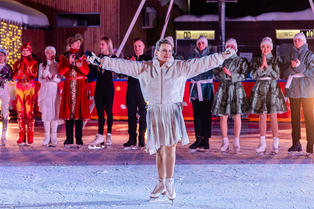 Ледовое шоу «Сказ о Руси» в парке Малевича