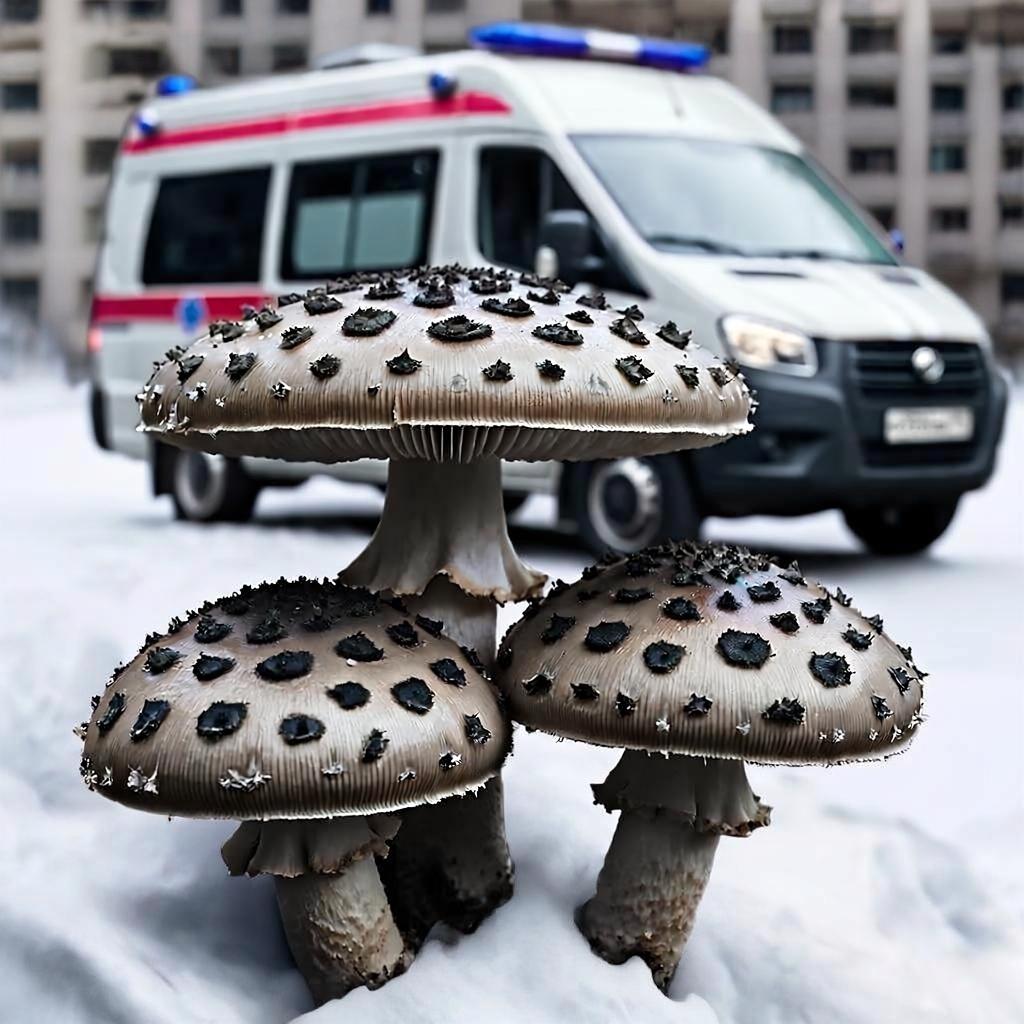 Шагнул через окно в мухоморной невесомости