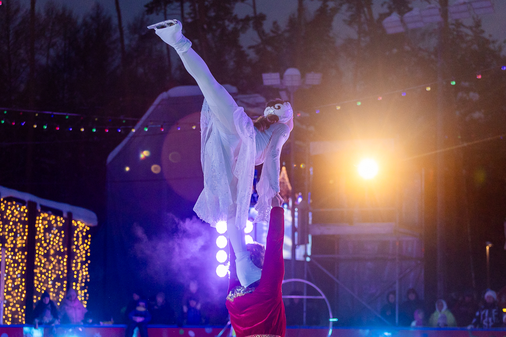 Ледовое шоу «Сказ о Руси» в парке Малевича