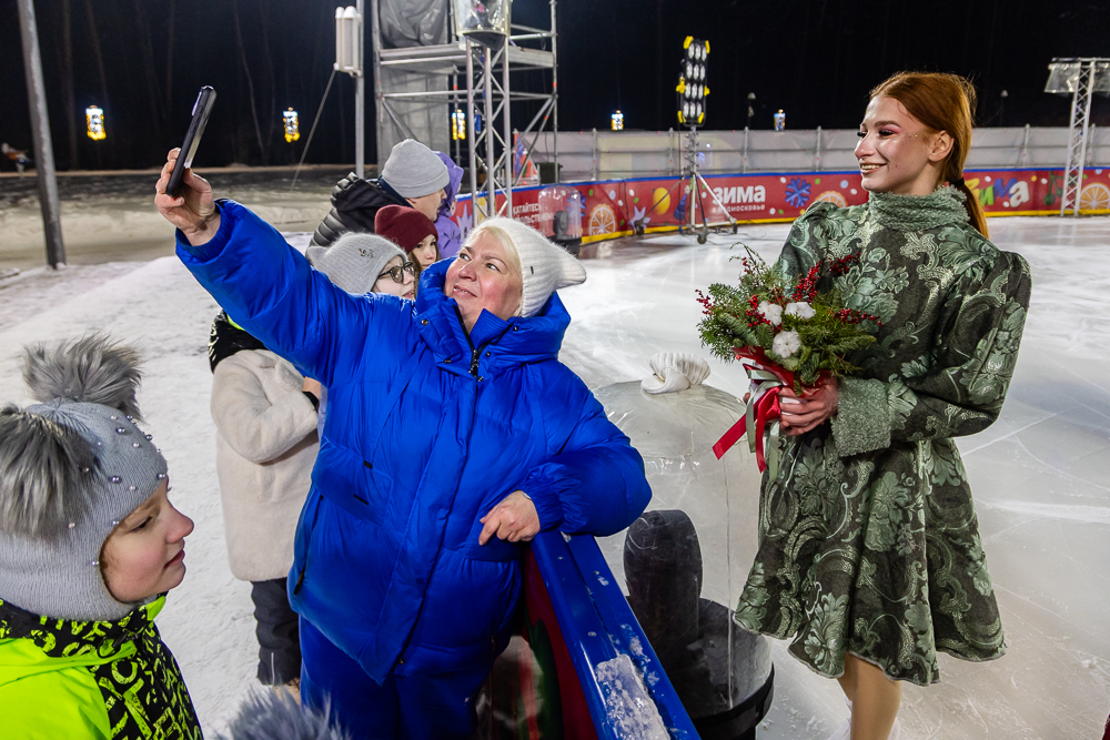 Ледовое шоу «Сказ о Руси» в парке Малевича