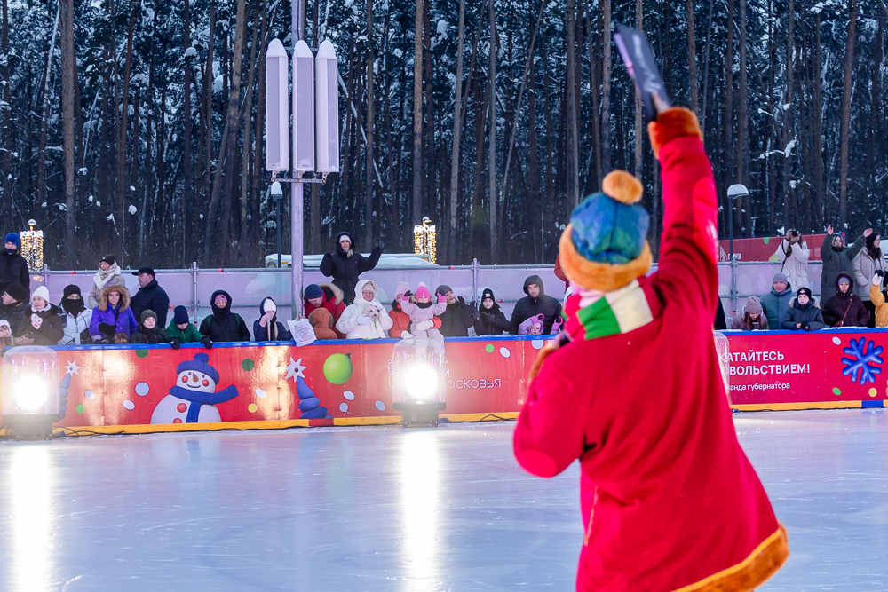 Ледовое шоу «Сказ о Руси» в парке Малевича