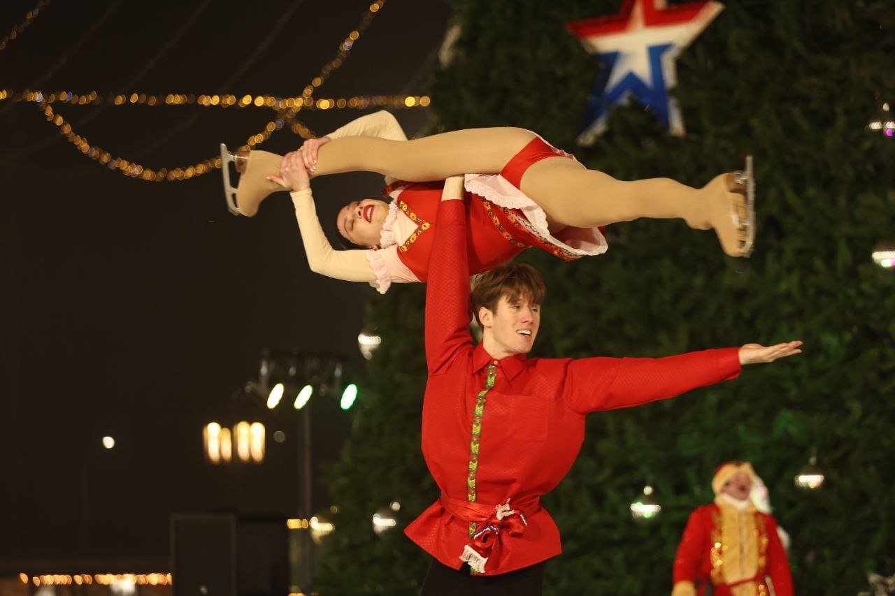 Главный каток Минобороны России в парке «Патриот»