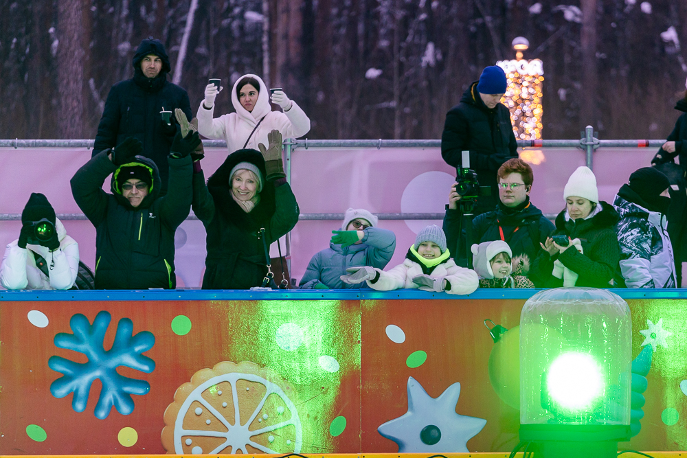 Ледовое шоу «Сказ о Руси» в парке Малевича