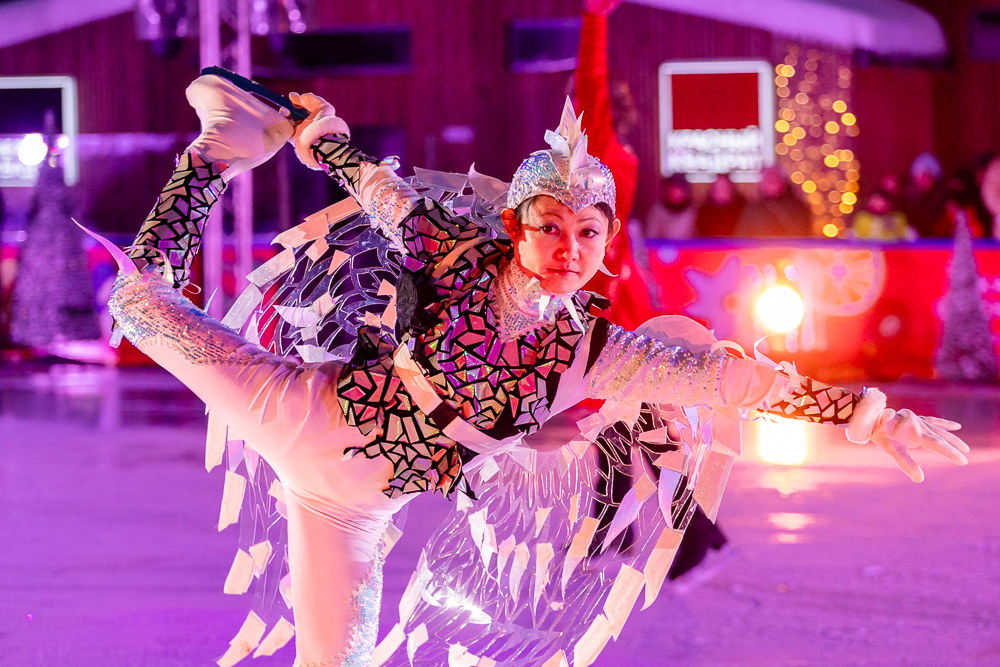 Ледовое шоу «Сказ о Руси» в парке Малевича