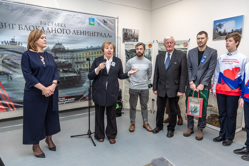 Открытие комплексного музея в новом корпусе школы №9 в Одинцово