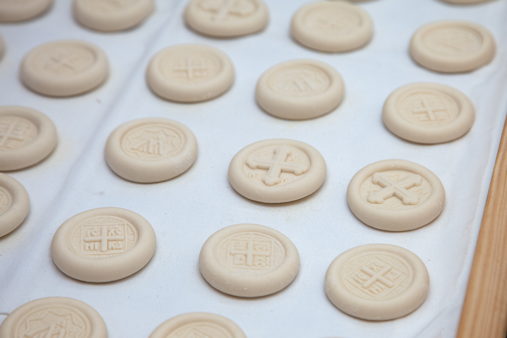 Как пекут просфоры в Одинцово