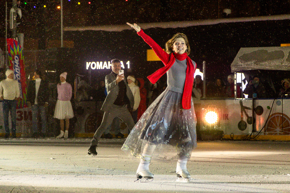 Фестиваль по фигурному катанию «Хрустальный лёд» в Одинцово