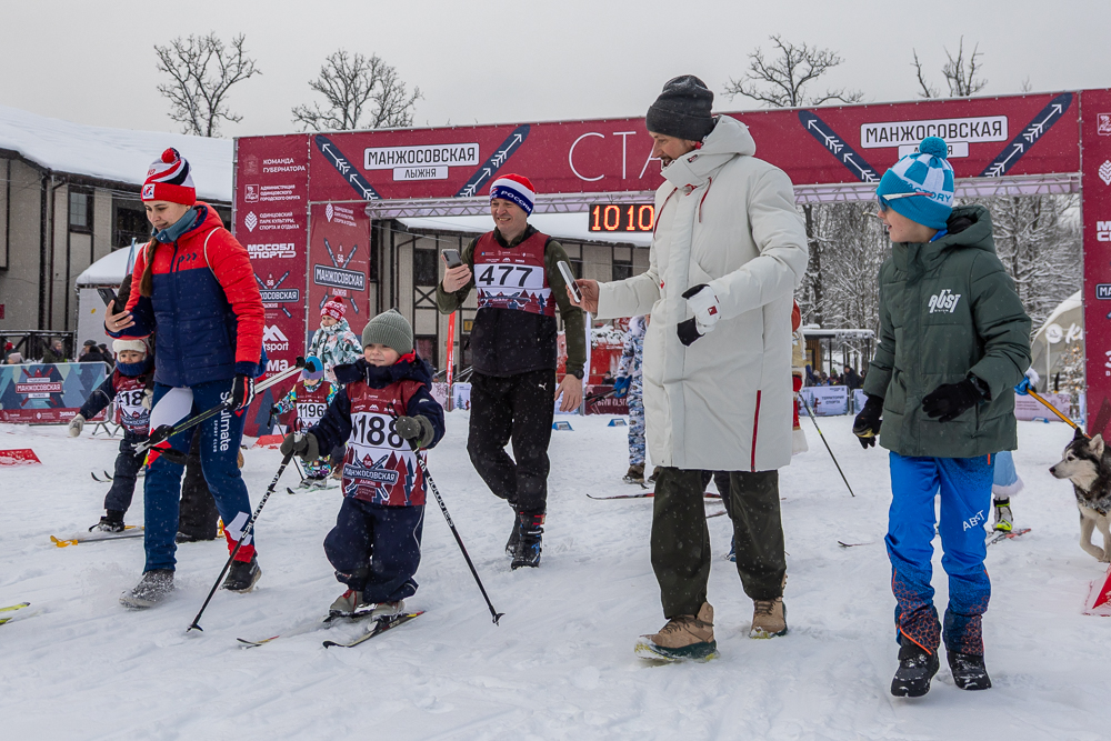 56‑я Манжосовская лыжная гонка в Одинцово