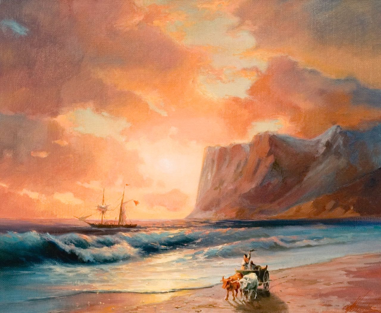 Выставка художника Константина Иванова в Одинцово