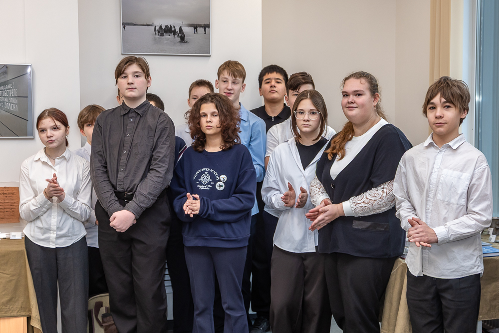 Открытие комплексного музея в новом корпусе школы №9 в Одинцово