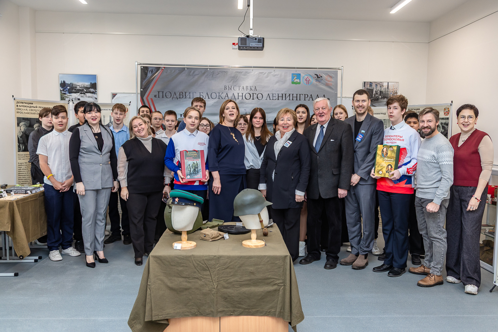 Открытие комплексного музея в новом корпусе школы №9 в Одинцово