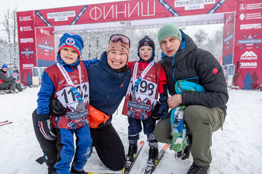 56‑я Манжосовская лыжная гонка в Одинцово