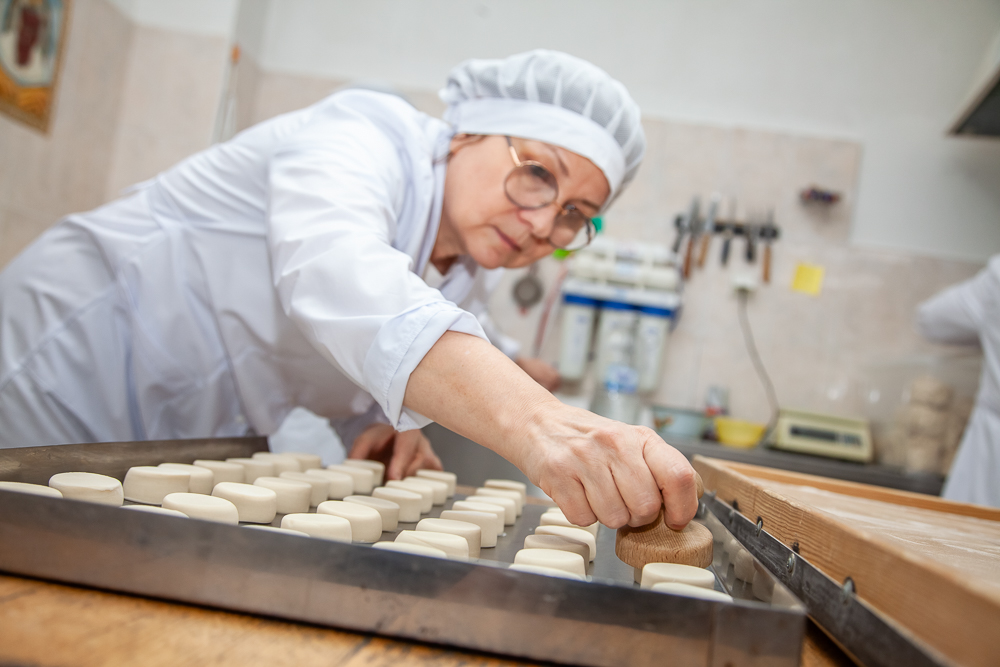 Как пекут просфоры в Одинцово