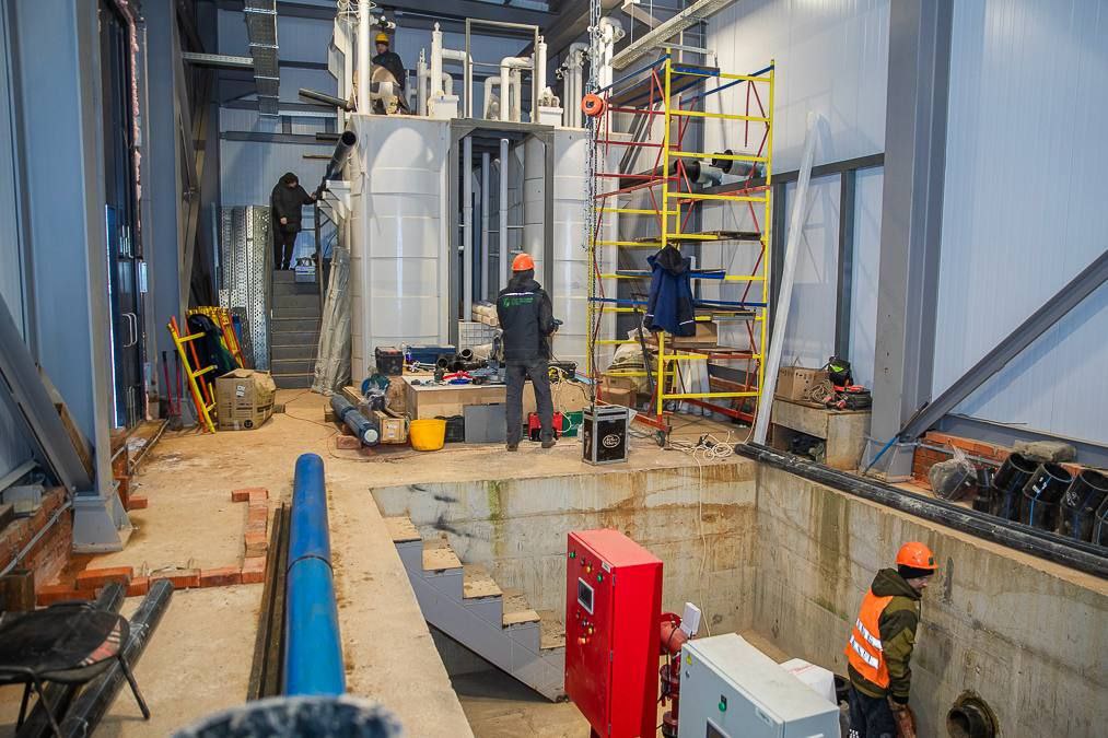 Ершовское: обновлённый Каринский ВЗУ заработает в мае