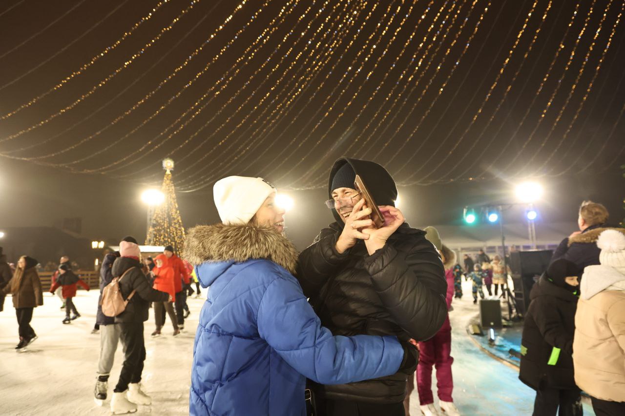 Главный каток Минобороны России в парке «Патриот»