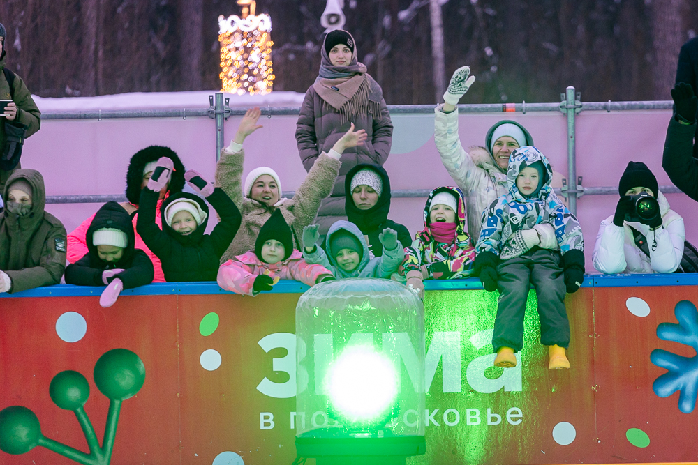 Ледовое шоу «Сказ о Руси» в парке Малевича